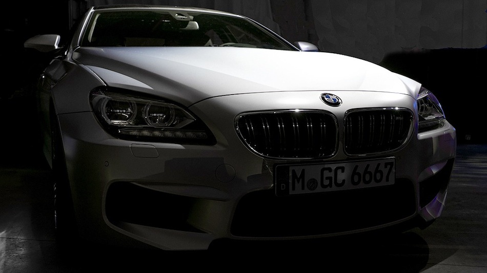 BMW M6 Gran Coupe Teaser Front