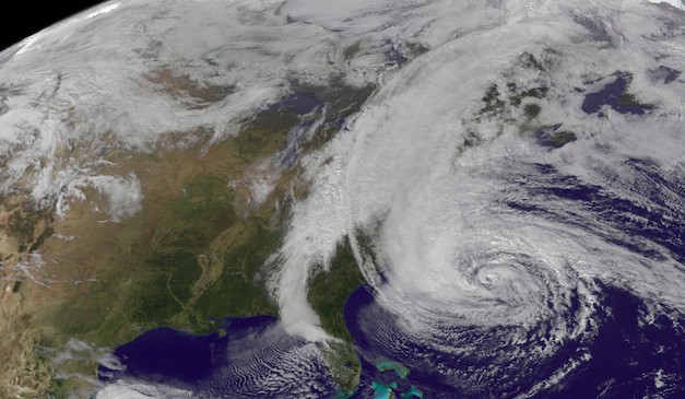 Hurricane Sandy Map