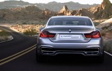 BMW 4 Series Coupe Concept Rear Action View