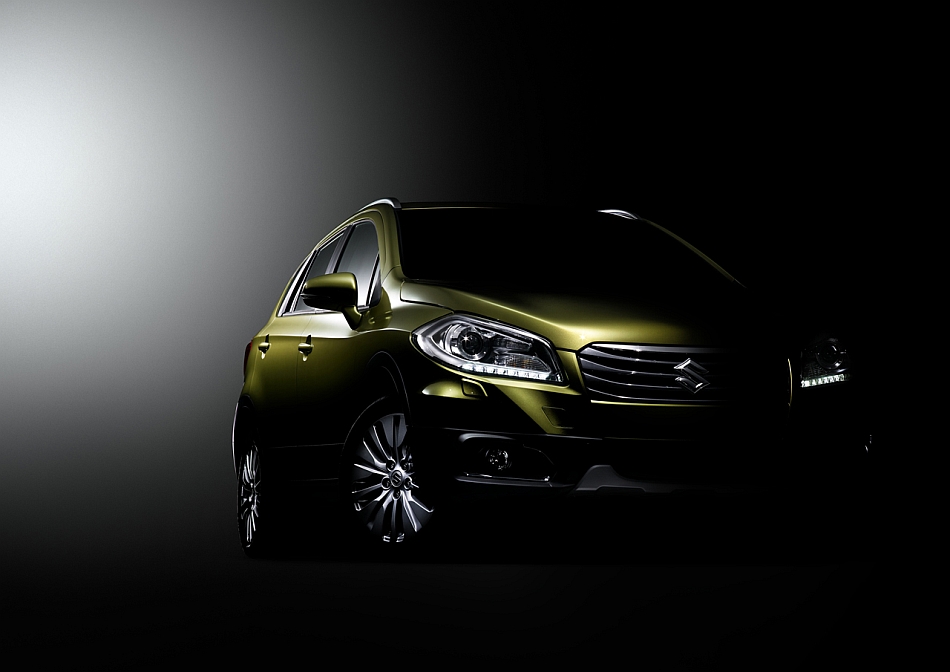 2013 Suzuki Crossover Concept Teaser Geneva Front