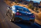 2014 Nissan GT-R Track Edition Rear 3-4 Left Cruising Close Up