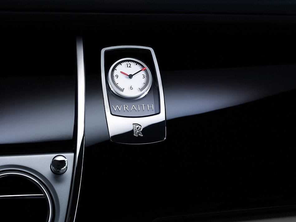 2014 Rolls-Royce Wraith Interior Clock Teaser