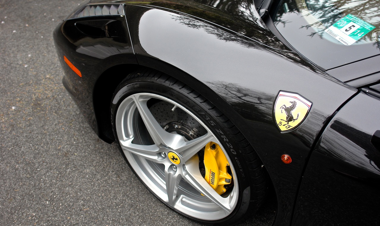 2010 Ferrari 458 Review Front Wheel Detail