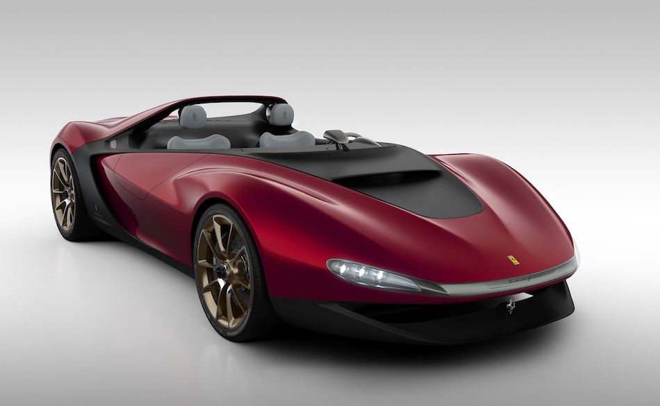 2013 Ferrari Sergio Concept Front 3-4 Right Studio