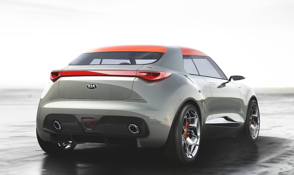 2013 Kia Provo Concept Rear 3-4 Right