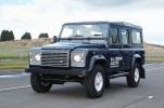 2013 Land Rover Defender Electric Concept Front 3-4 Left Cruising