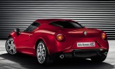 2014 Alfa Romeo 4C Rear 3-4 Left
