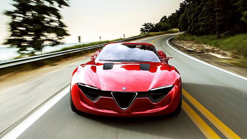 2013 Alfa Romeo 6C Coupe Concept