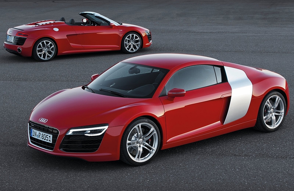 2014 Audi R8 Coupe and Spyder