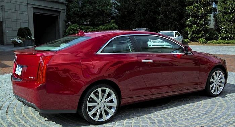 2014 Cadillac ATS Coupe Rendering