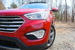 First Review - 2013 Hyundai Santa Fe Limited Headlight Close Up
