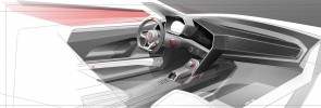 2013 Volkswagen Design Vision GTI Interior Driver Seat