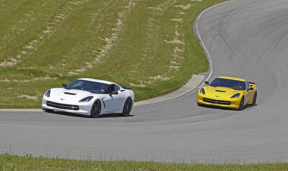 2014 Chevrolet Corvette Stingray Factory Performance Testing Virginia International Raceway