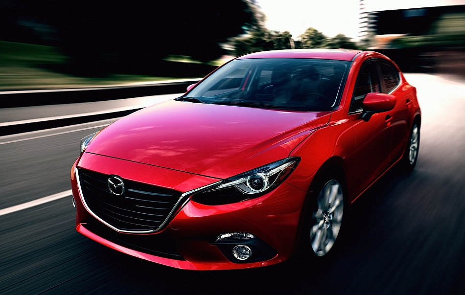 2014 Mazda3 In Motion Close Up