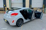 2013 Hyundai Veloster RE-MIX Edition Rear 7-8 Right Angle