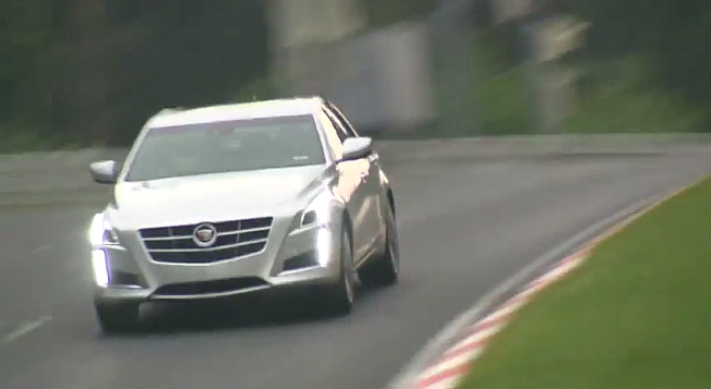 2014 Cadillac CTS Vsport Nurburgring Video