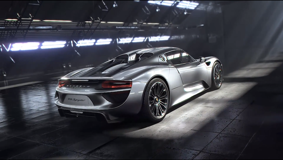 2014 Porsche 918 Spyder Engine Video