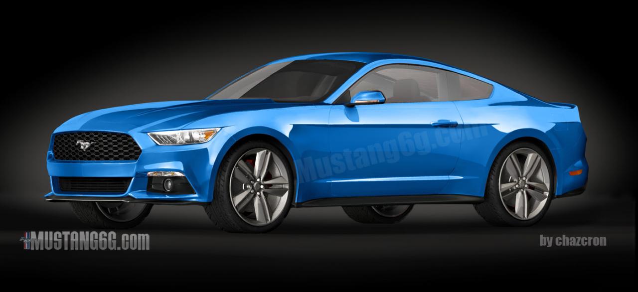 2015 Ford Mustang Render