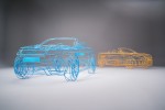 2016 Range Rover Evoque Convertible Wire Frame Model Teasers