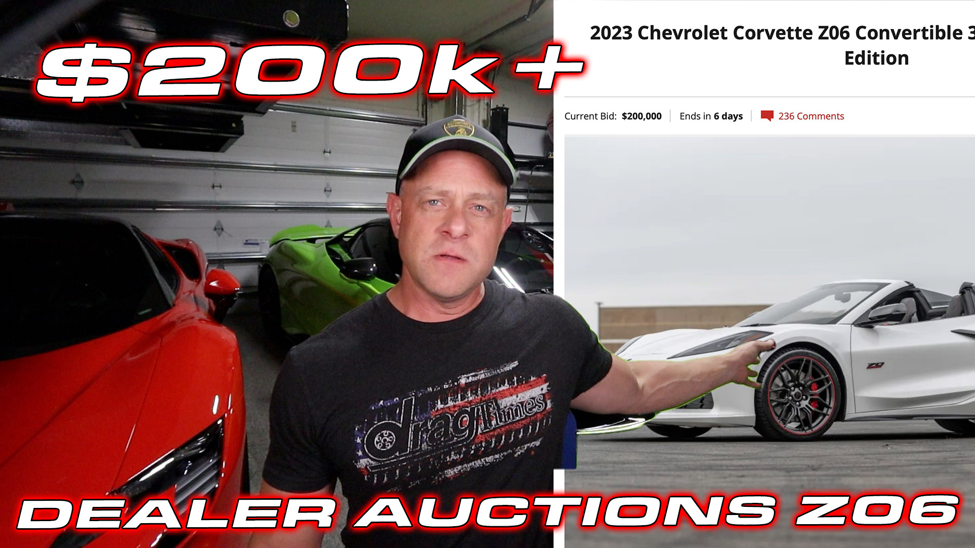 Dealer auctioning off Z06