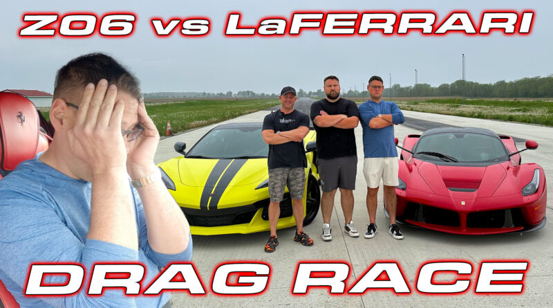 LaFerrari vs Corvette Z06