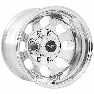 Pro Comp 69 Series Vintage Wheel, 17x9 with 8 on 6.5 Bolt Pattern - Polished -