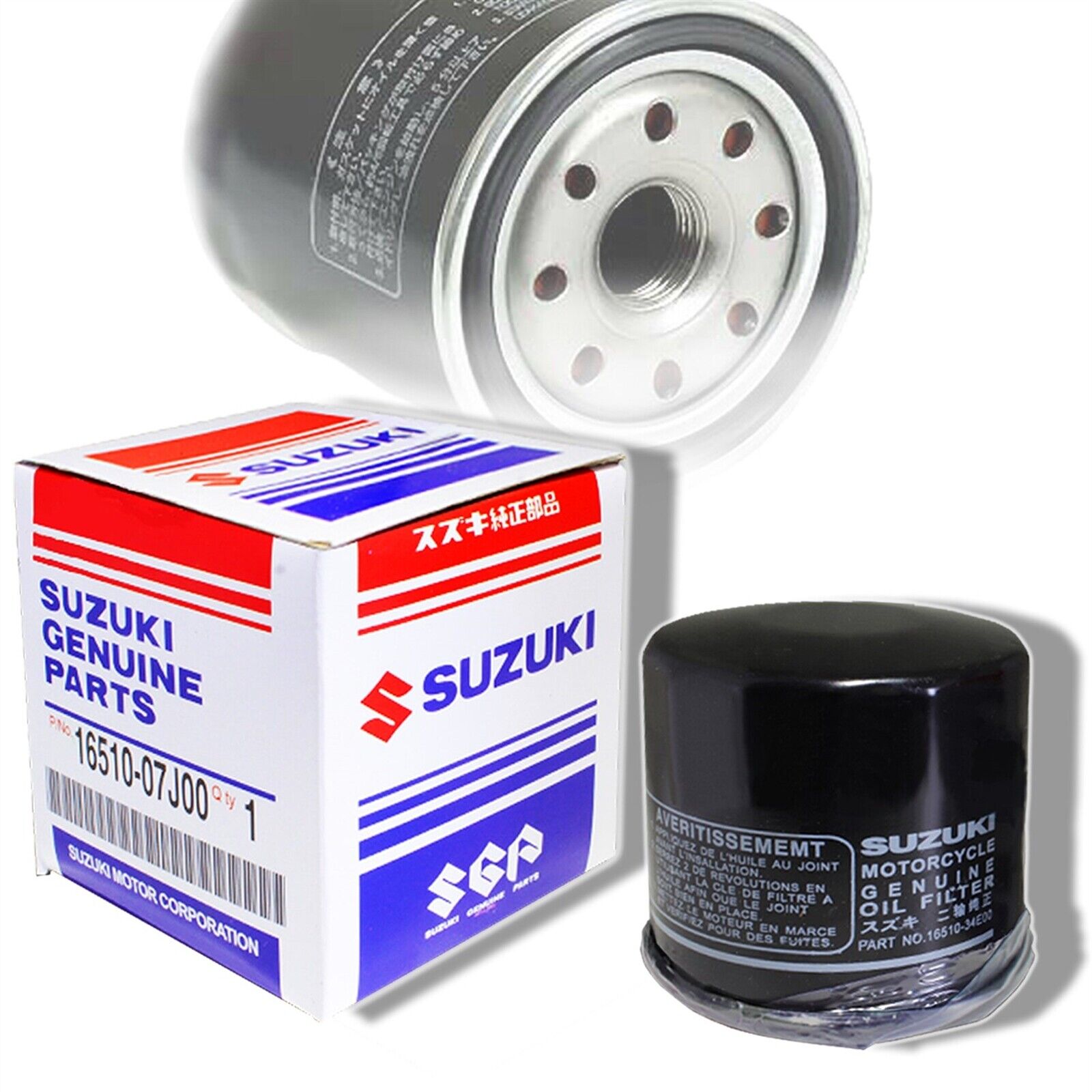 Oil Filter Engine OE Replacement Genuine fit Suzuki 16510-07J00-000/34E00/03G00