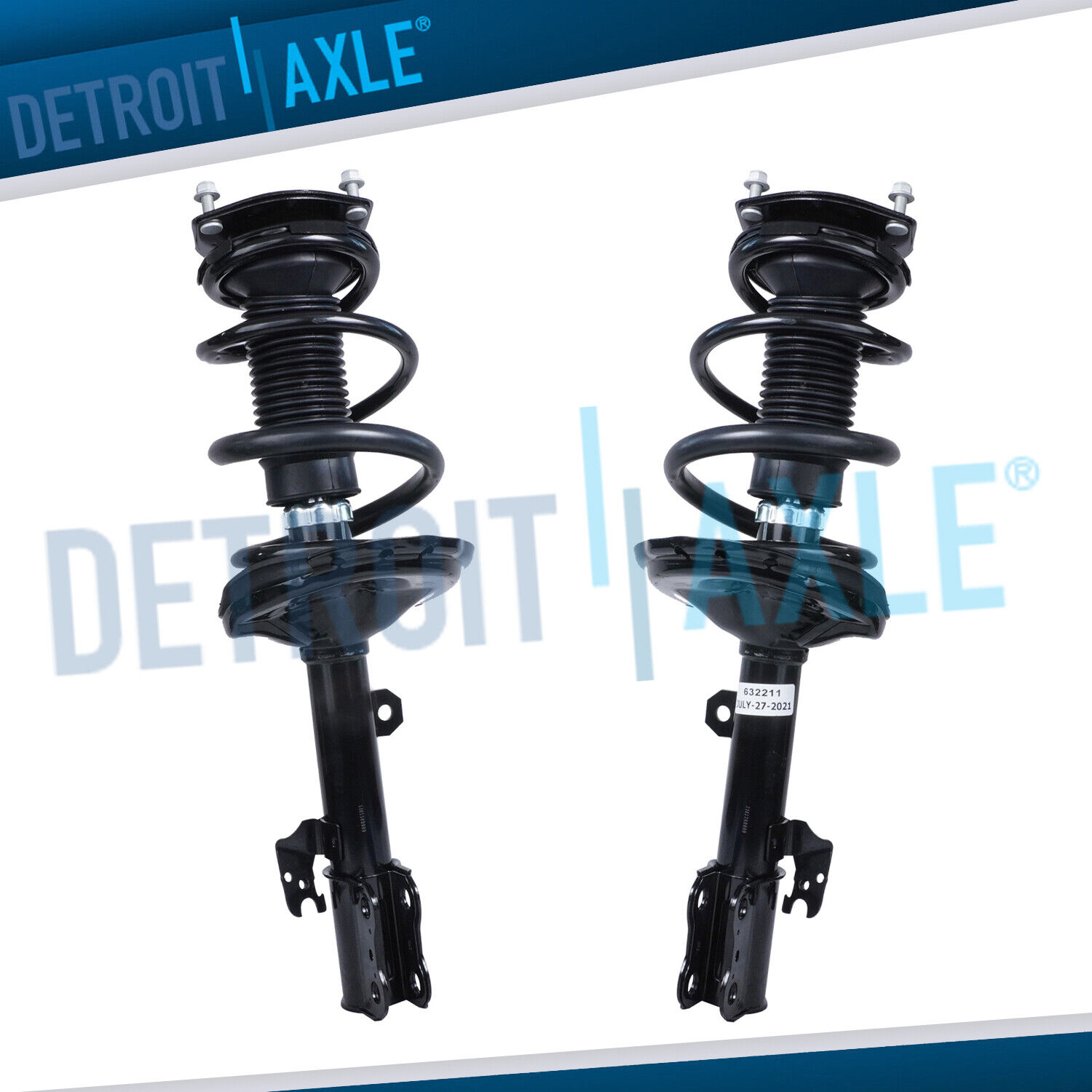 Front Struts w/ Coil Spring Assembly for Toyota Highlander Lexus RX330 RX350