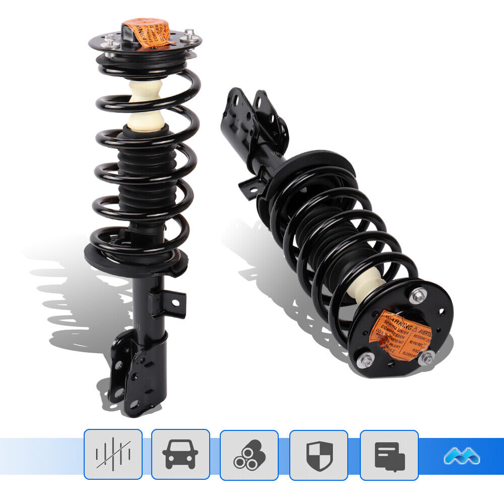 Front Struts w/Coil Springs for GMC Terrain Chevy Equinox Pontiac Torrent Saturn