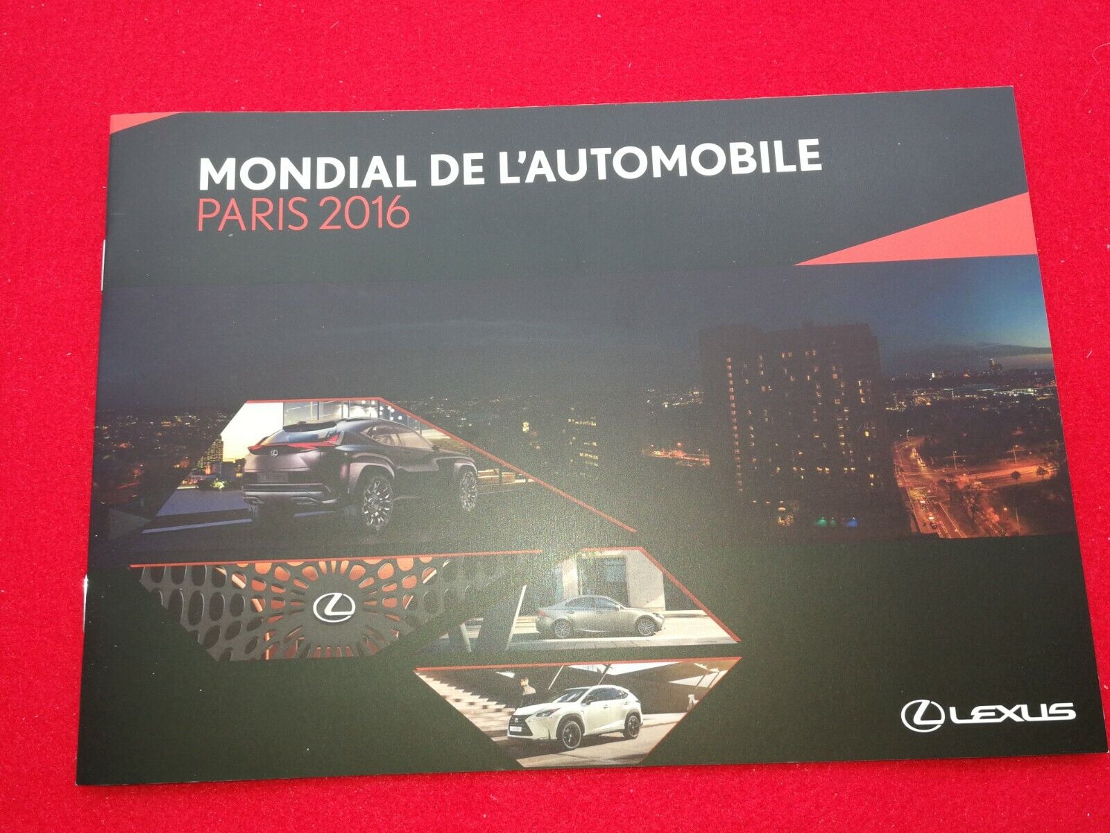 Lexus Prospectus Paris 2016 Press Kit Weltpremiere Ux Concept / Is