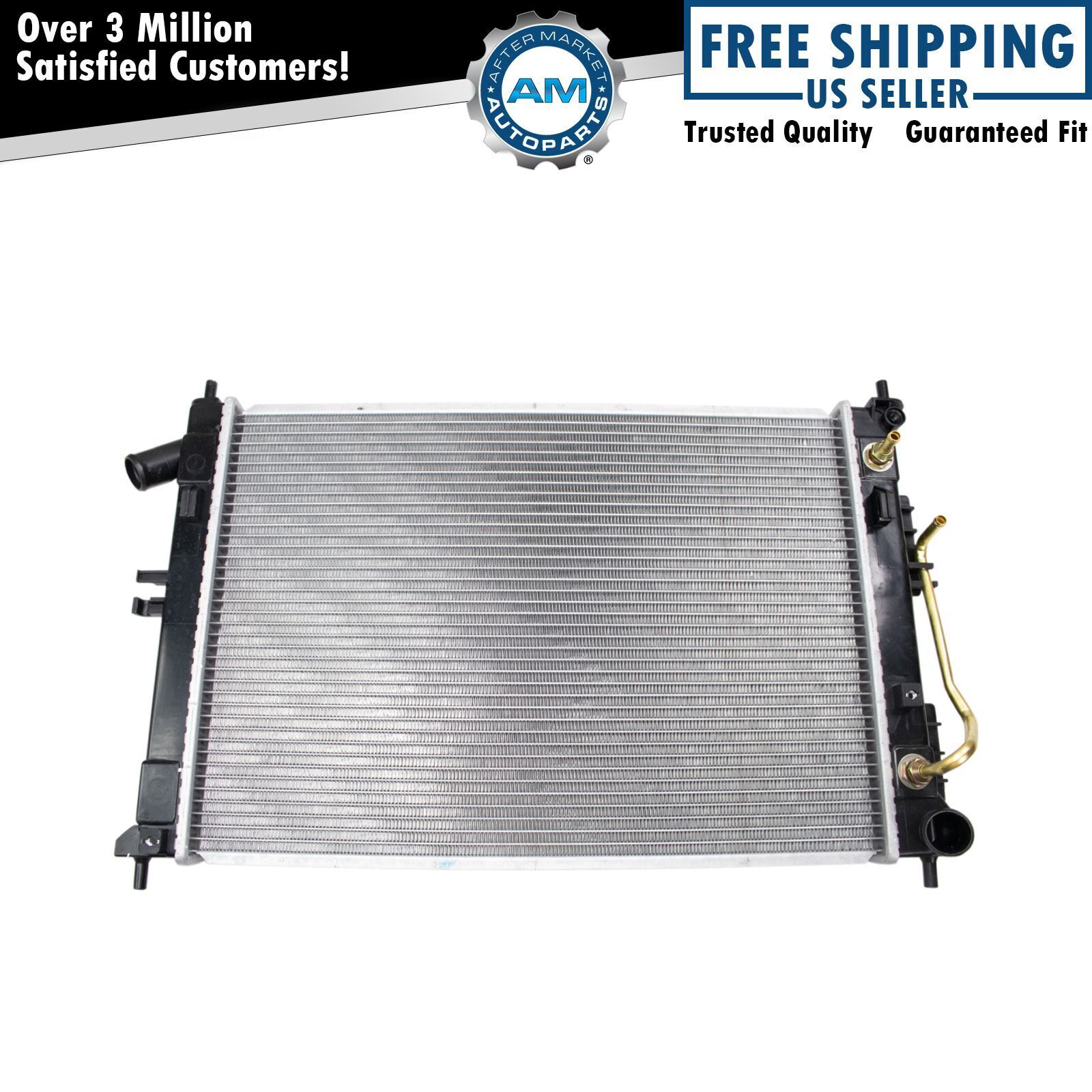 Engine Coolant Radiator Assembly Direct Fit for Hyundai Kia New