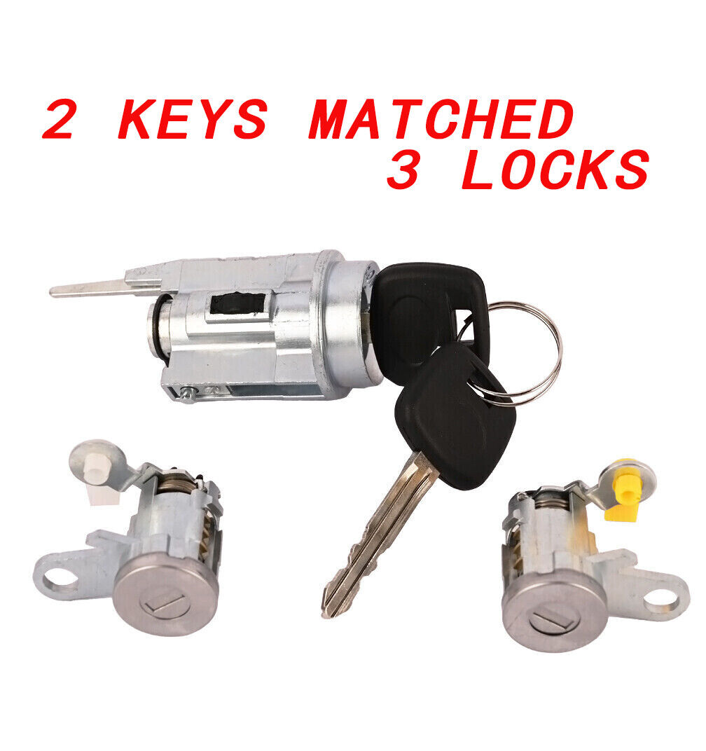 SAME KEY MATCHED IGNITION SWITCH & DOOR LOCK CYLINDER FOR 95-03 TACOMA