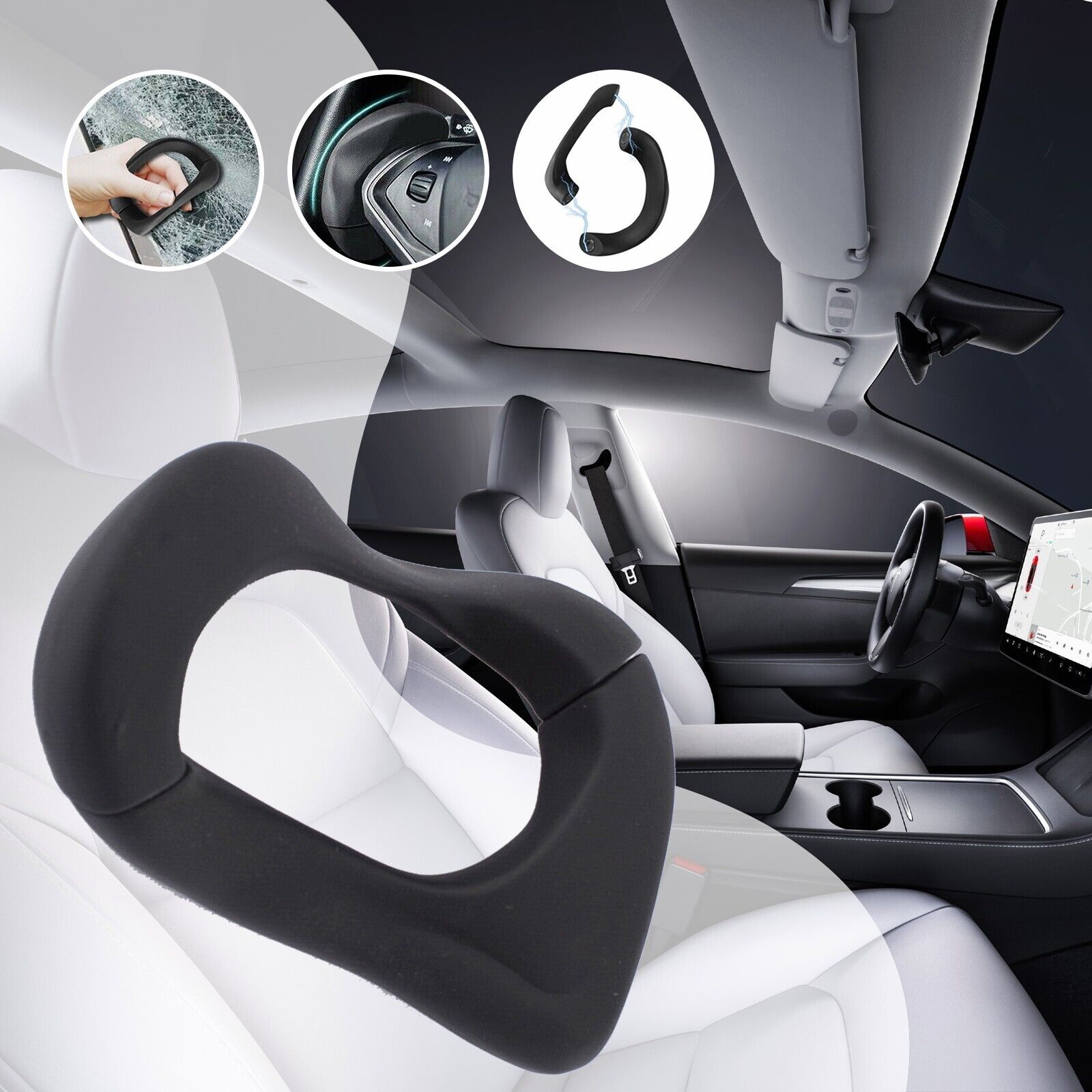 For Tesla Model S X FSD Buddy Steering Wheel Booster Autopilot AP Counterweight