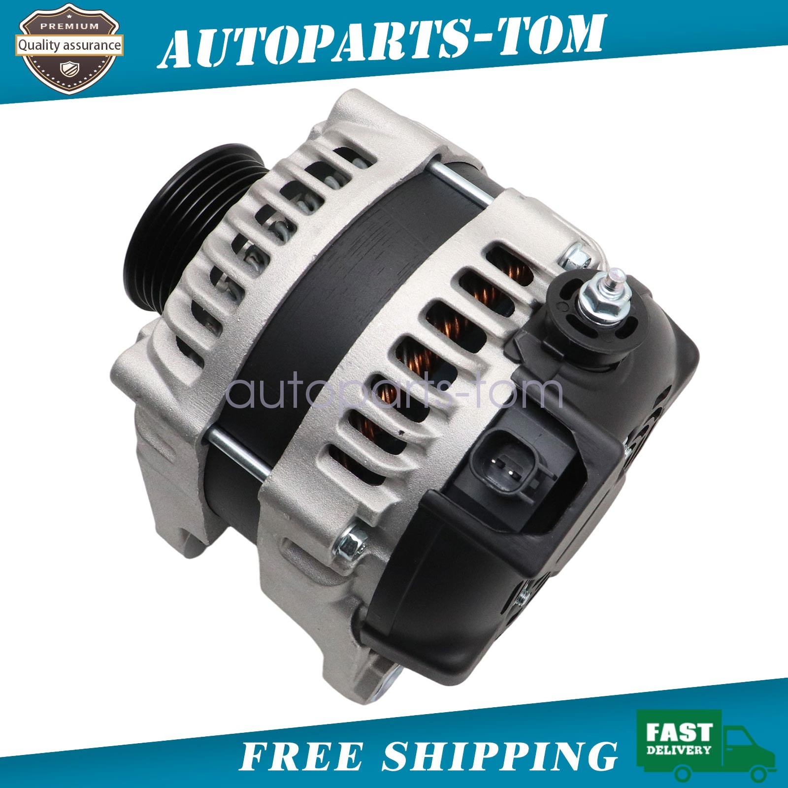 New 160A 12V Alternator Fits For Chrysler Pacifica 2007-2008 V6 4.0L 04801480AB