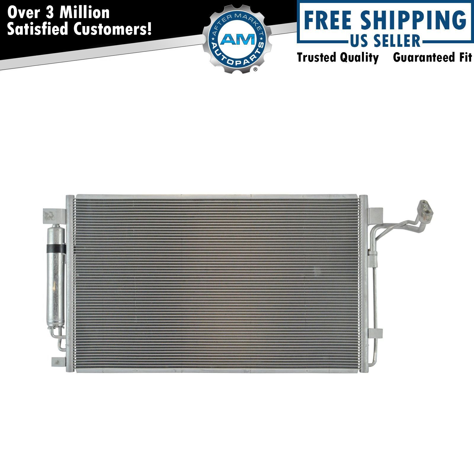 AC Condenser A/C Air Conditioning with Receiver Drier for Nissan Altima Maxima