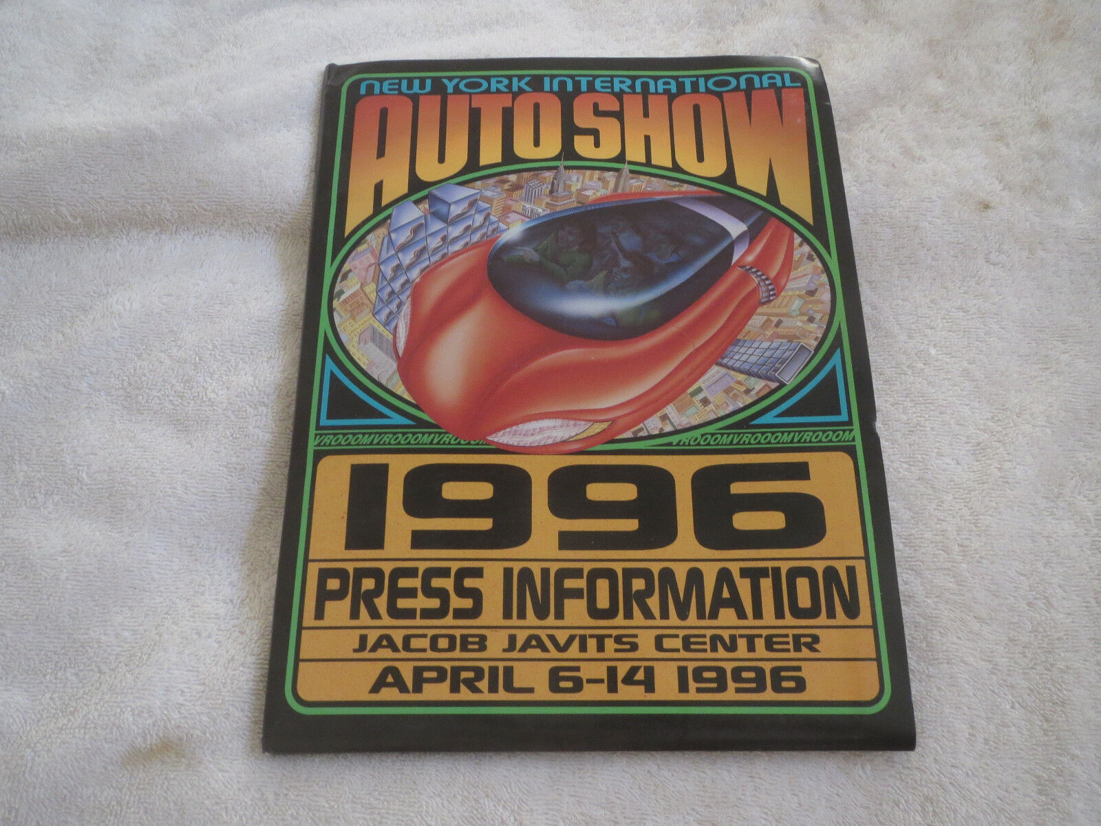1996 NYIAS NEW YORK INTERNATIONAL AUTO SHOW INTRODUCTION PRESS RELEASE INTRO KIT