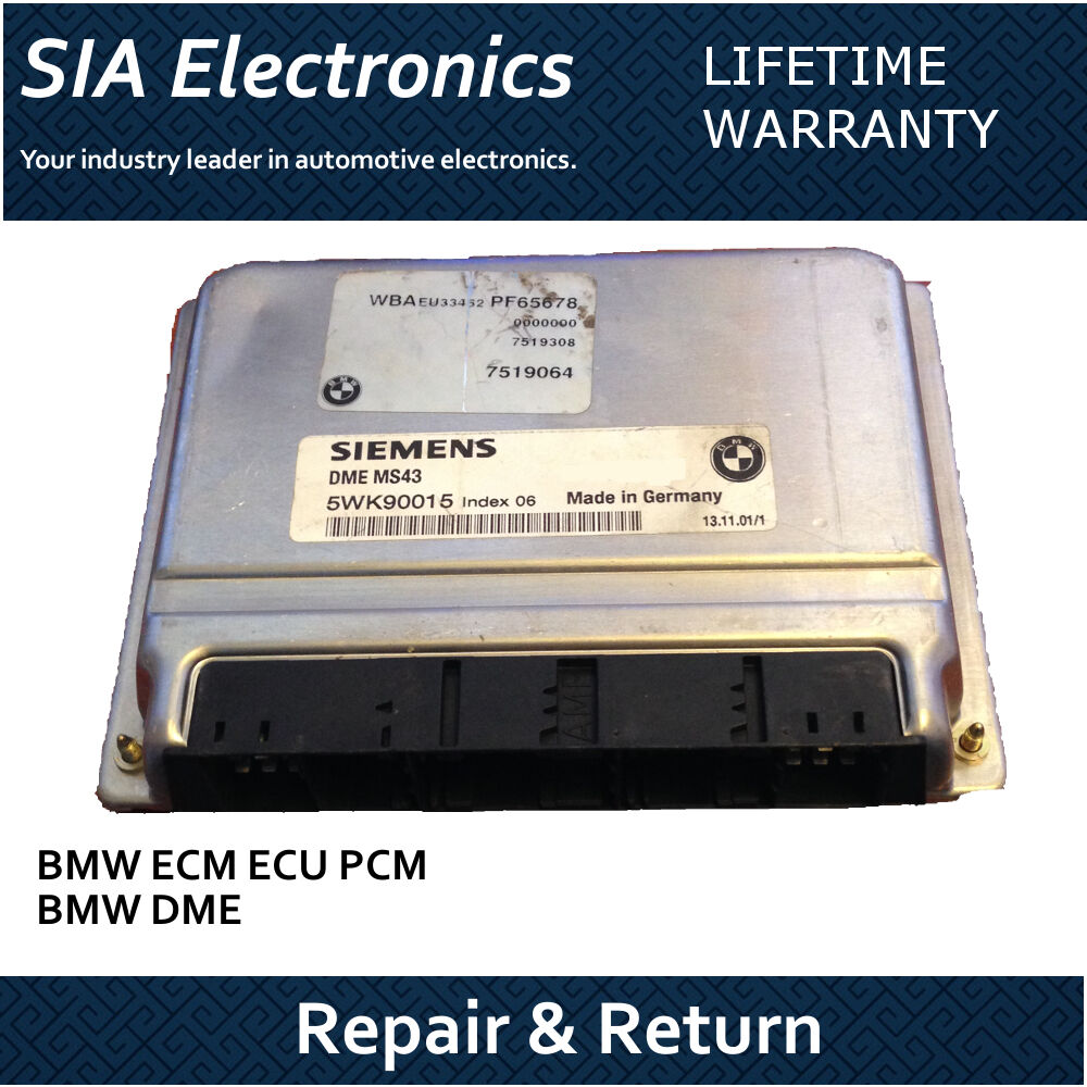 BMW ECM ECU PCM DME Engine Computer Repair & Return  BMW ECM Repair