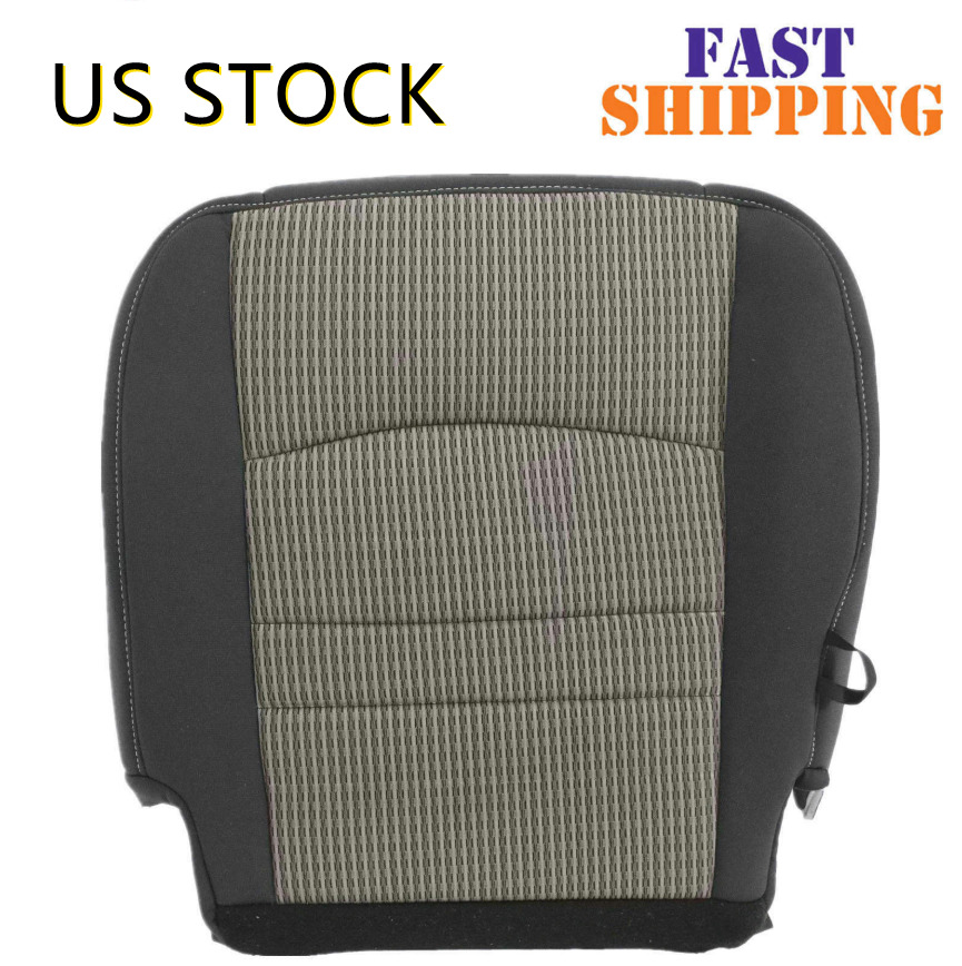For 2009 2010 2011 2012 Dodge Ram 1500 2500 3500 Driver Bottom Cloth Seat Cover