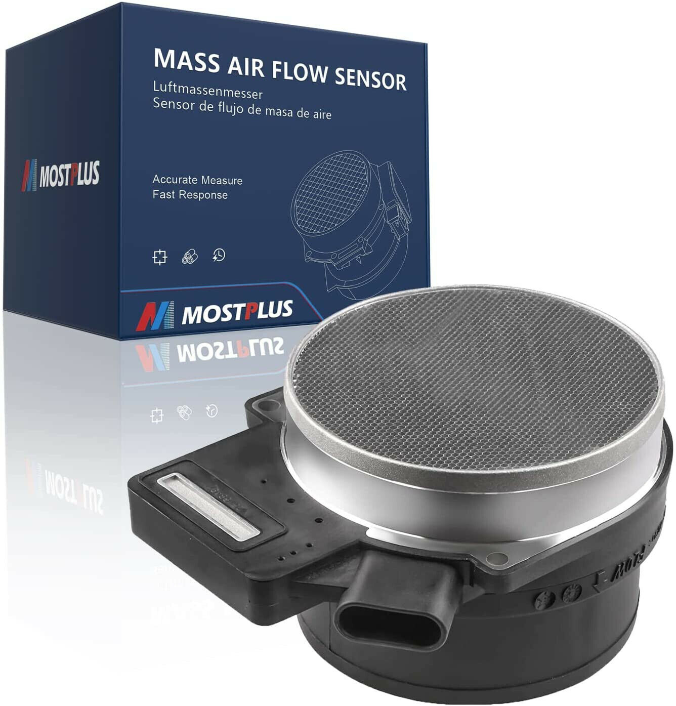 Mass Air Flow Sensor Meter MAF For Cadillac Chevy GMC Silverado 25318411 AF10043