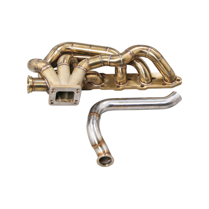 CXRacing Thick Wall Turbo Manifold for BMW E46 M3 with S54 Engine