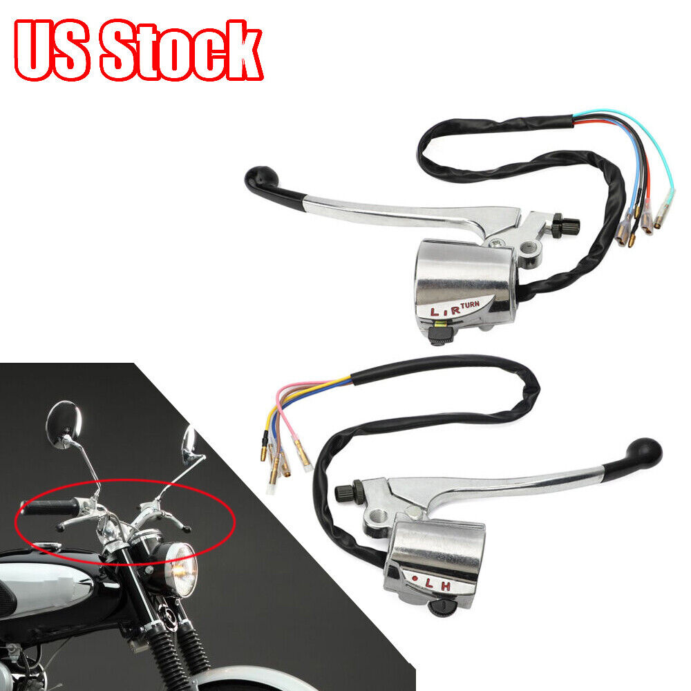 For Honda CB100 CB125 CL90 CD90 CL70 S90 Complete Handlebar Control Switch Lever