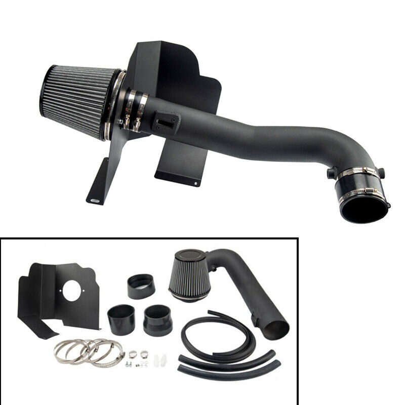 Black Cold Air Intake System Heat Shield for 14-18 Chevy GMC 1500 5.3L 6.2L V8