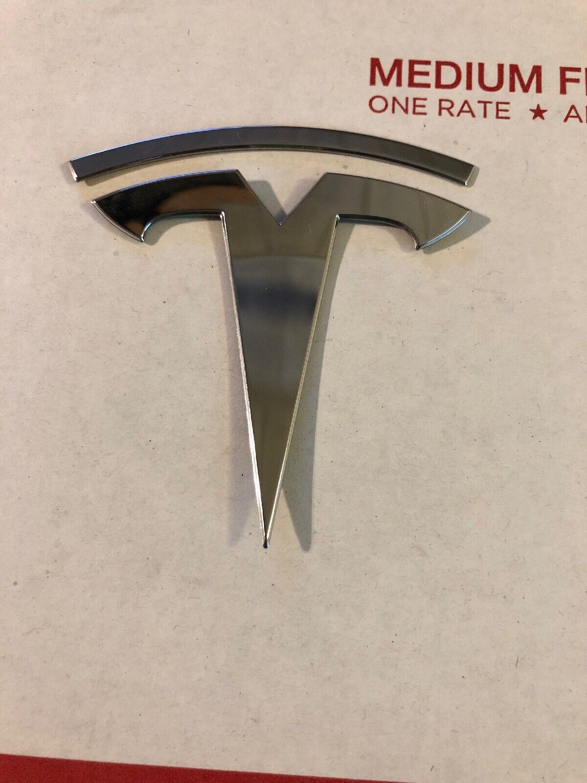 Tesla Model 3 Trunk Lid Emblem Used