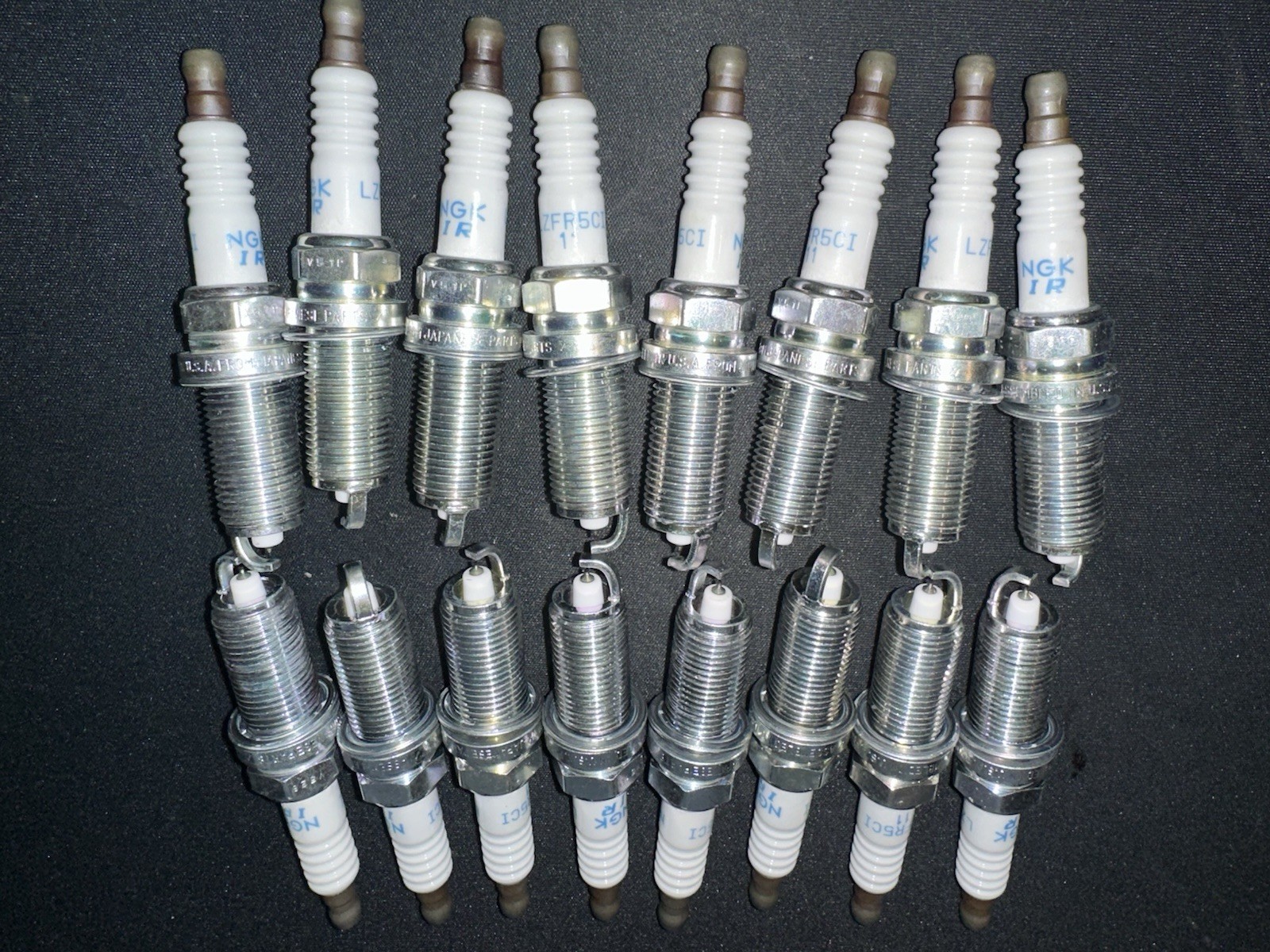 NGK Set 16 Laser Iridium Spark Plugs LZFR5CI-11 For Chrysler Dodge Jeep Fiat Ram NGK Set 16 Laser Iridium Spark Plugs LZFR5CI-11 For Chrysler Dodge Jeep Fiat Ram