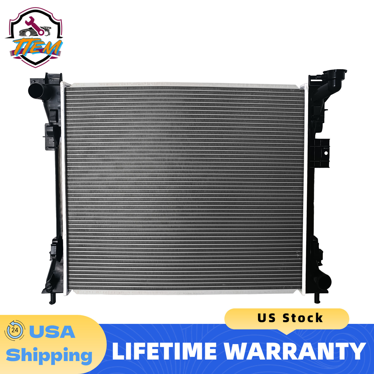 Radiator 13063 Fit 2008 2009-2020 Dodge Grand Caravan 2008-2016 Chrysler Town