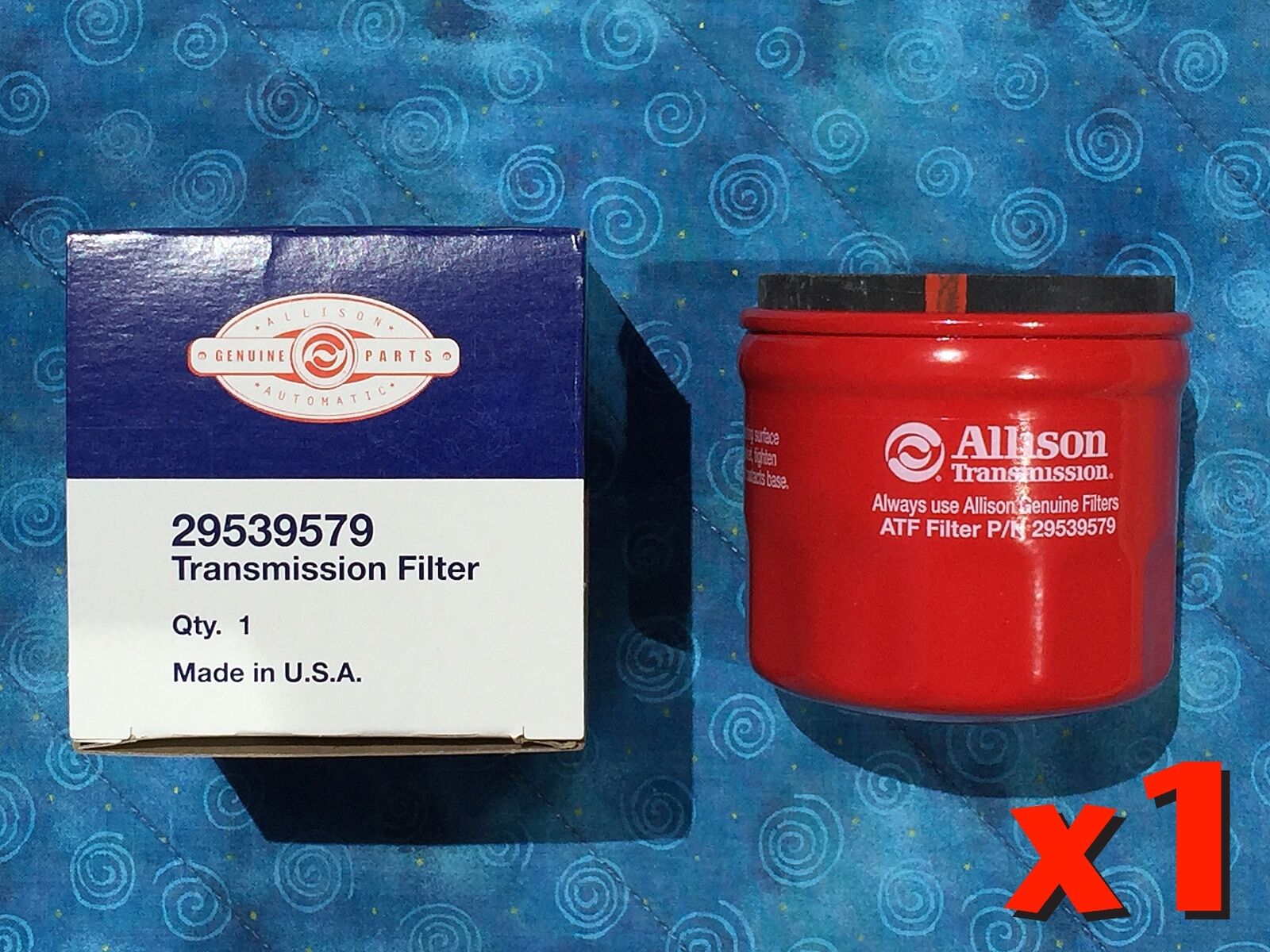Allison 29539579 transmission spin on filter authentic Duramax T1000 1 PACK