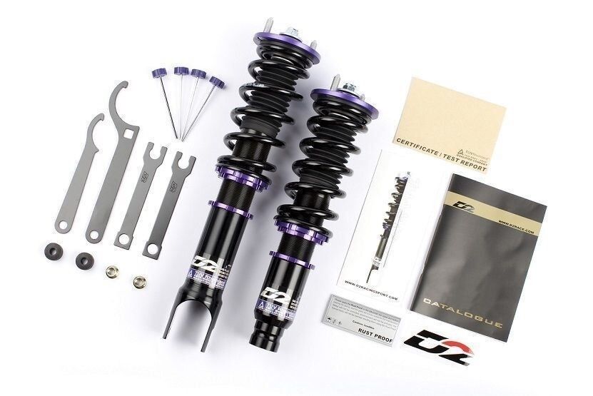 D2 Racing For 12-17 Ford Focus ST RS Series 36-Step Adjustable Coilover Set Kit