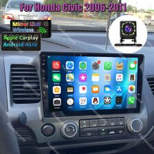 For Honda Civic 2006-2011 Apple CarPlay Car Radio Stereo GPS Navi BT Android 13 picture