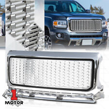 Glossy Chrome Denali Style Front Bumper Grille/Grill for 15 16 17 18 GMC Canyon picture