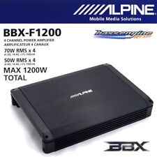 Alpine BBX-F1200 4-Channel A/B Full Range Voice Amplifier 70W x 4 @ 2 ohm 50W x4 picture